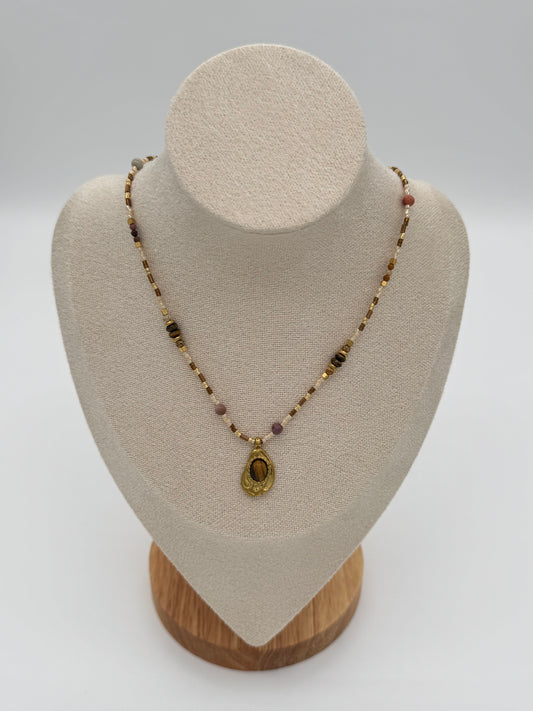 Stone necklace